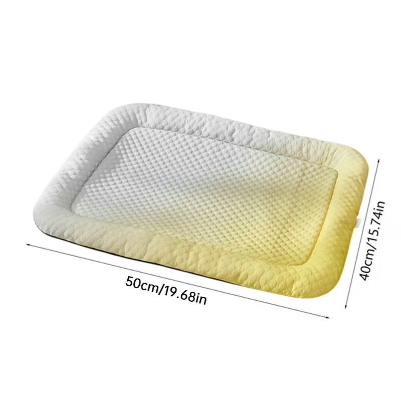 Cooling Pet Pad for Summer – Breathable Cold‑Silk Ice Mat, Gentle on Skin, Gradient Colors — image 10