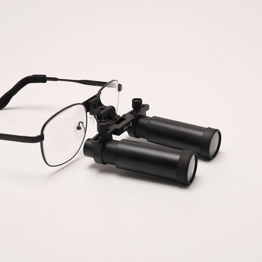 8X Binocular Head-Mounted Optical Loupes for Dental Surgical Procedures — image 2