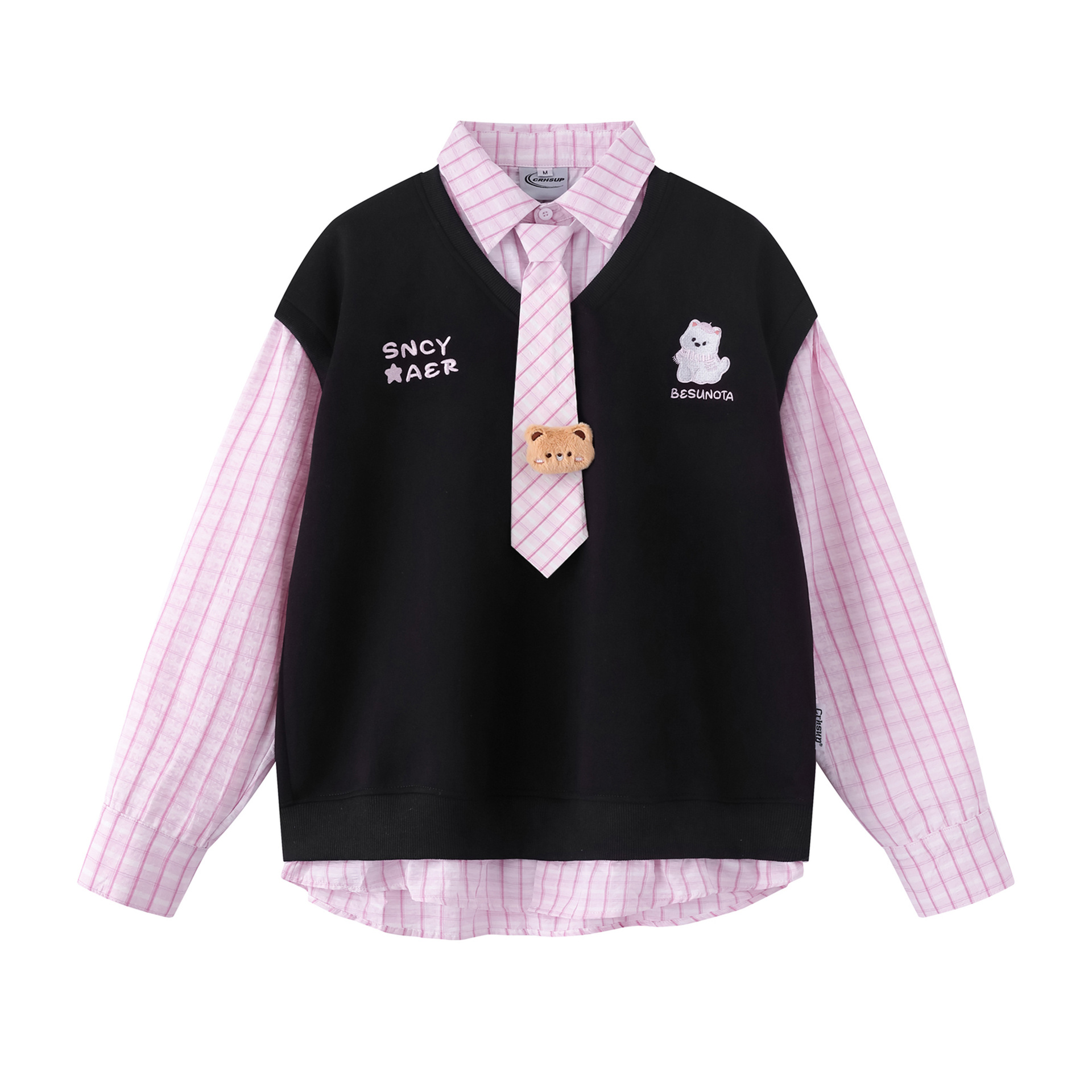 Tie Bear Design Hoodie — image 7