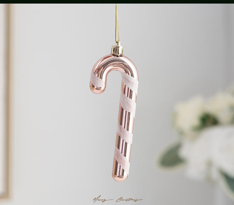 Christmas Decoration Reindeer Hanging Ornament Candy Cane Ice Stick Creative Christmas Hanging Decor for Wardrobe Scene Decoration Gift — image 12