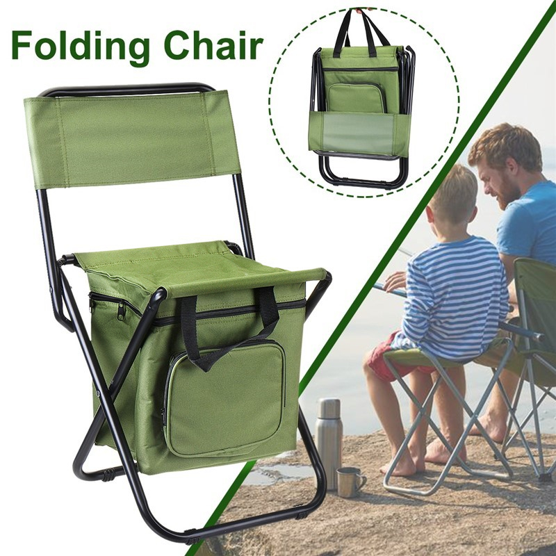 Fishing Chair Movable Refrigerator Keep Warm Cold Portable Folding Beach Chair — image 9