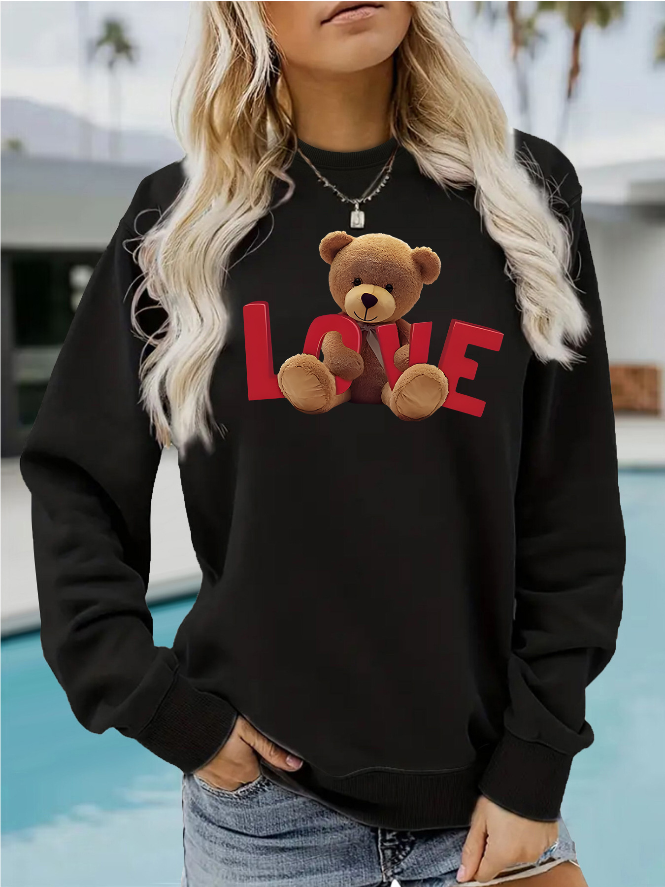 Little Bear Doll Valentine's Day Hoodie — image 10