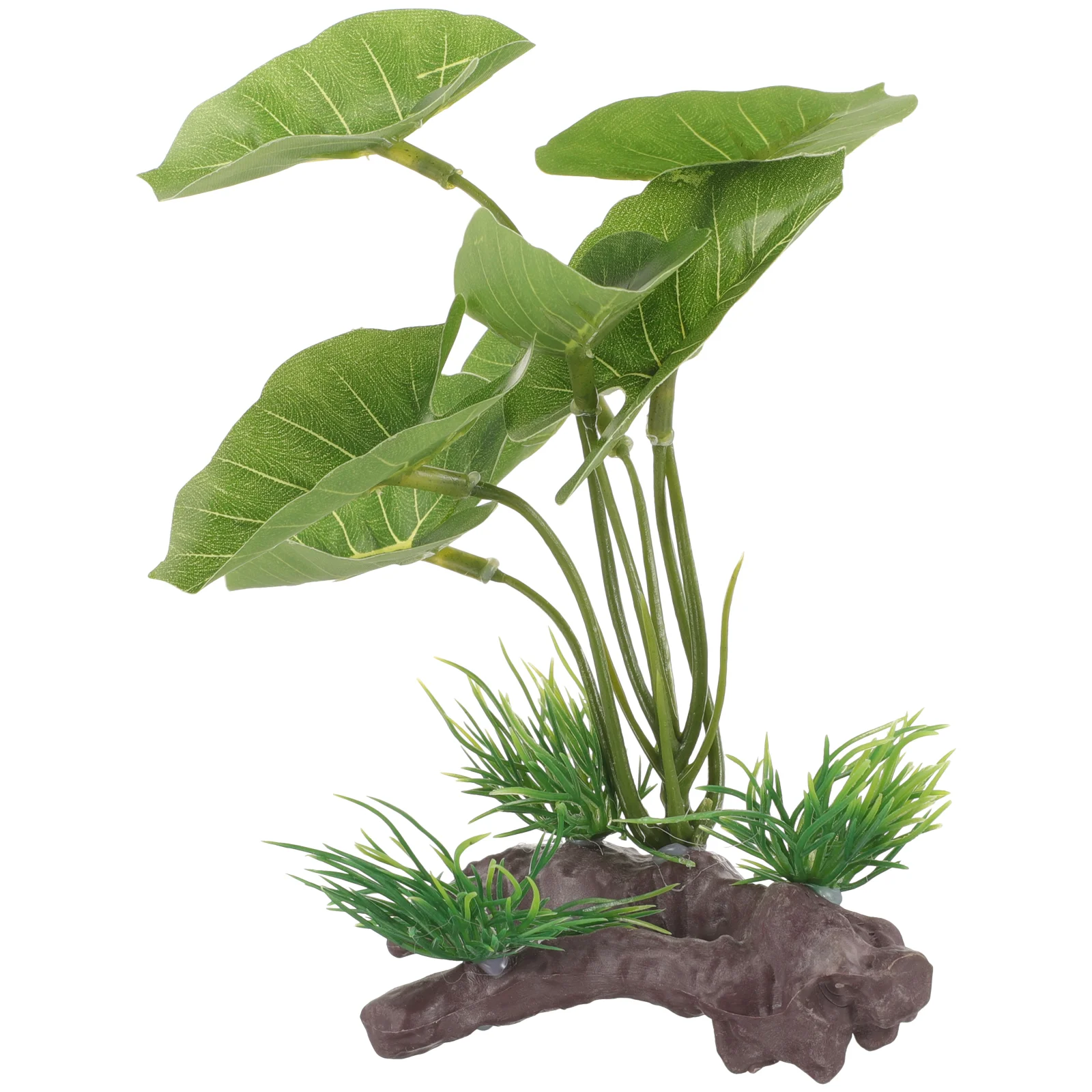 Planta Acuática Artificial de Simulación para Acuario, Planta Realista para Terrarios de Reptiles y Decoración de Pecera — imagen 1