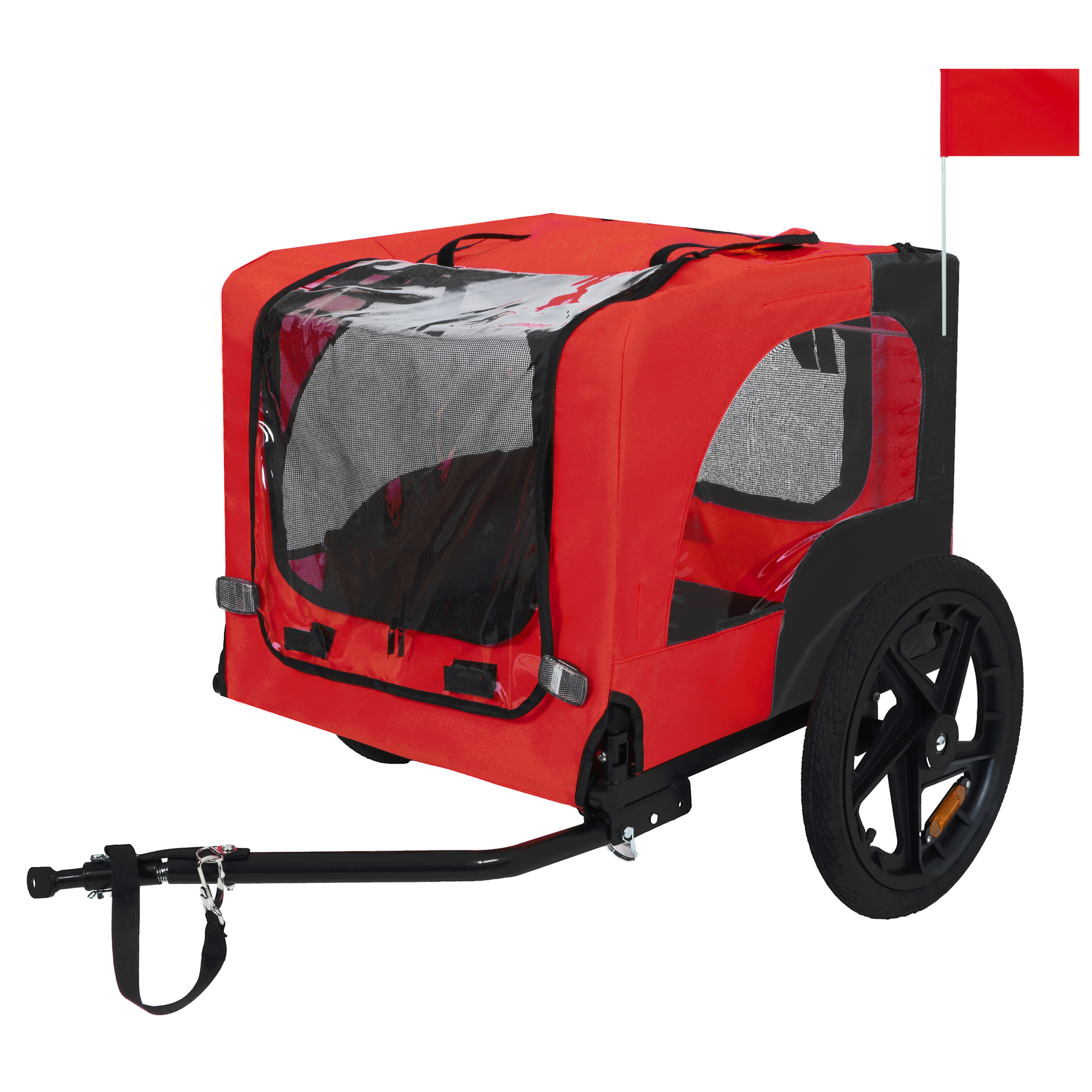 Carrito de Perro para Bicicleta, Fácil de Doblar y Rápido de Montar, Ideal para Pequeños y Medianos Animales Domésticos — imagen 4