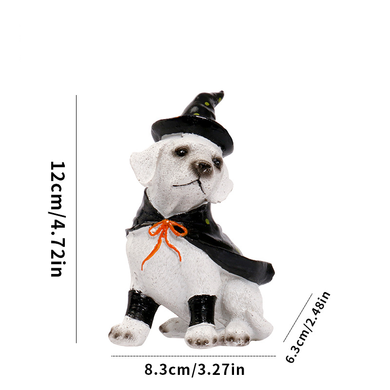 Figura de Bruja de Halloween para Perros en Estilo Europeo — imagen 7