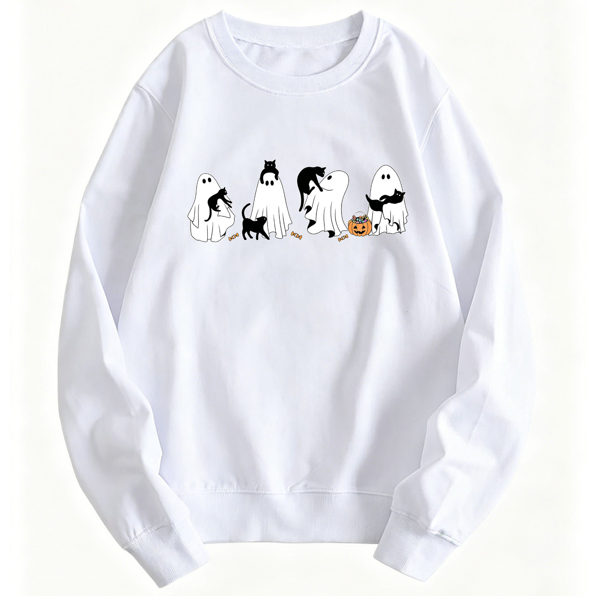 Ghost Cat hoodie — image 7