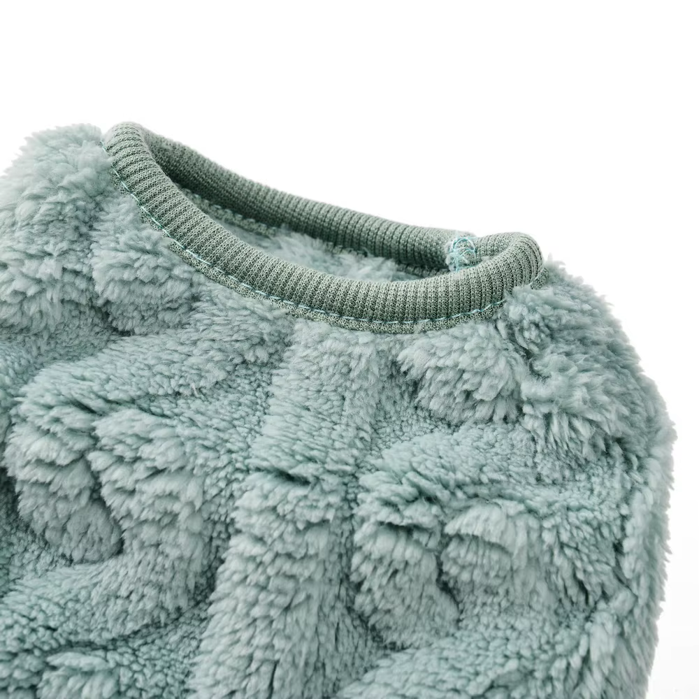 Pet Dog Clothes Autumn Winter Warm Cozy Fleece Puppy Sweater for Small Medium Dogs Cats Pug French Bulldog Chihuahua Clothing — image 4