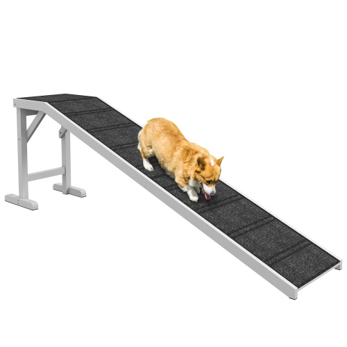 Ramp For Dog Bed, Pet Ramp For Dog With Non-slip Carpet And Top Platform — imagen 1