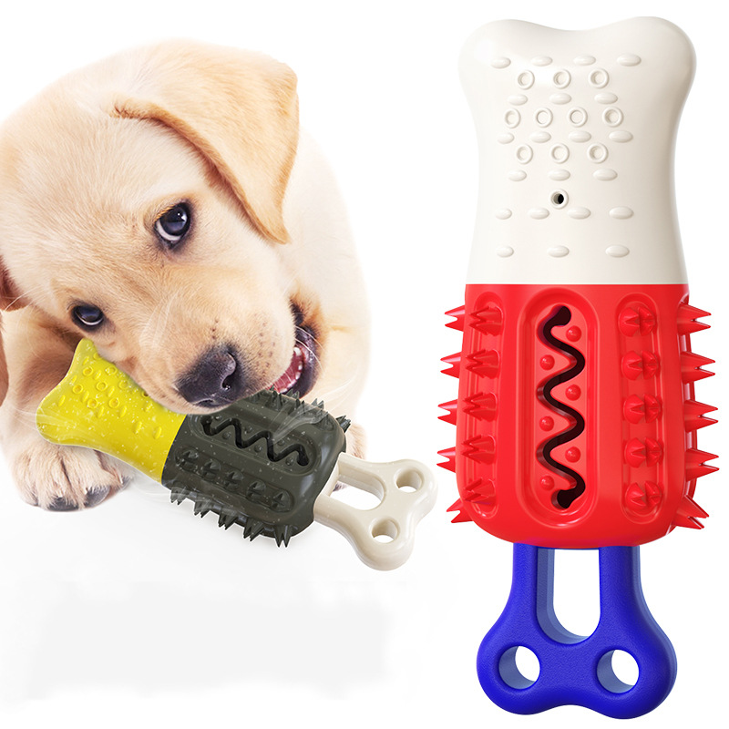 Pet Supplies Dog Molar Stick Biting Dog Toothbrush Cooling Frozen Dog Toys — image 1