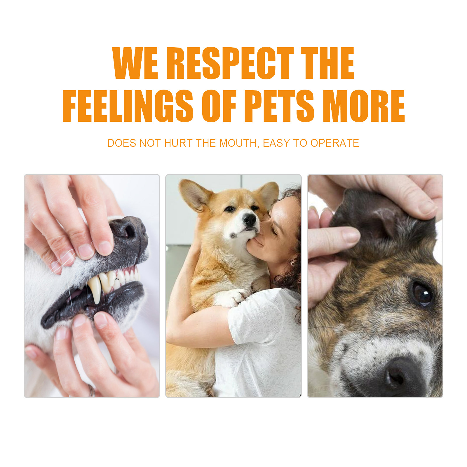 50 Piezas de Toallitas de Dedo para Mascotas, Dedales Dentales para Perros y Gatos, para Placa, Sarro, Manchas de Lágrimas y Limpieza de Oídos — imagen 2