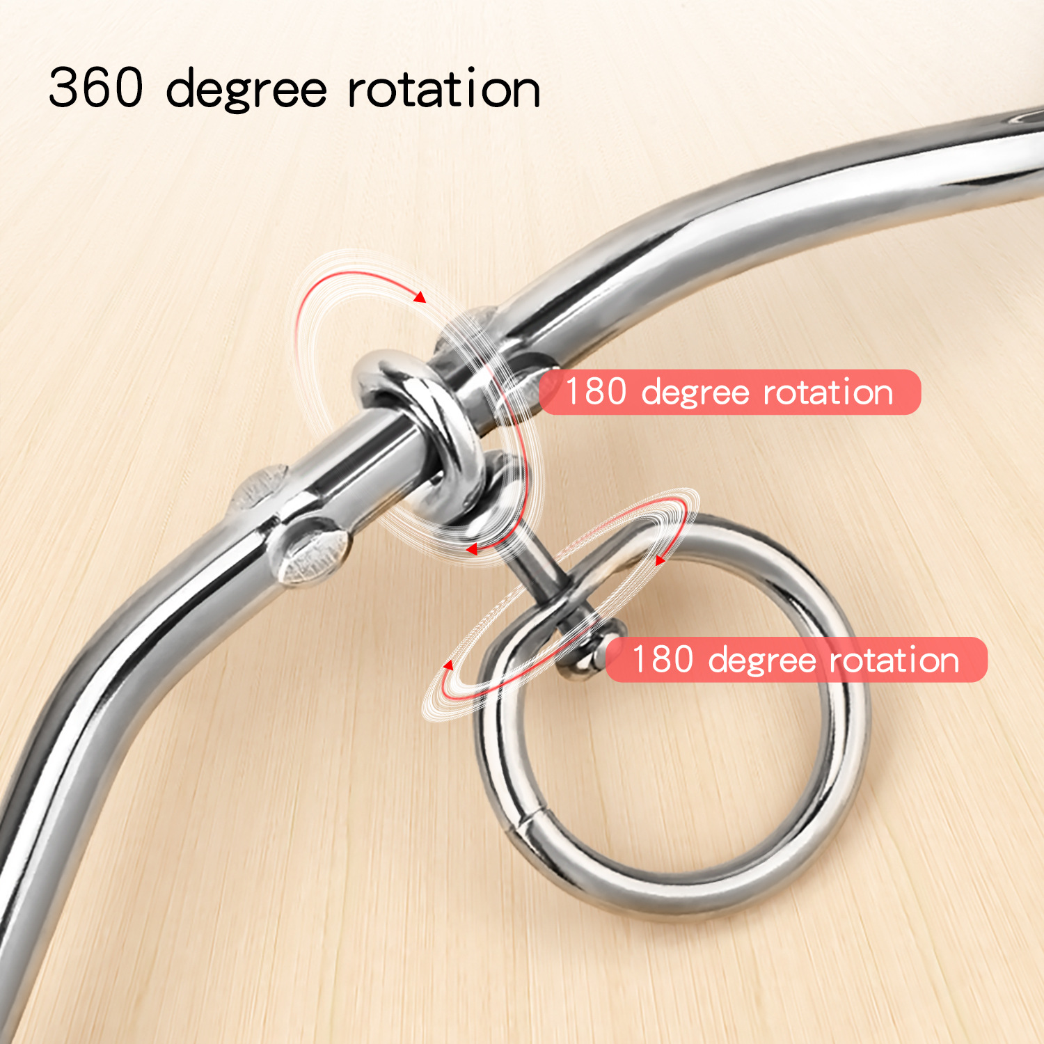 Outdoor Pet Supplies Dog Stake Chrome Plated Spiral Ground Anchor Dog Tether Stock — image 3