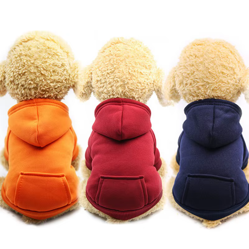 Fashion Pet Clothes For Dogs Coat Jackets Cotton Hoodies Dog Clothes Puppy Pet Overalls For Dogs Cat Clothing Pets Outfit S225 — image 1