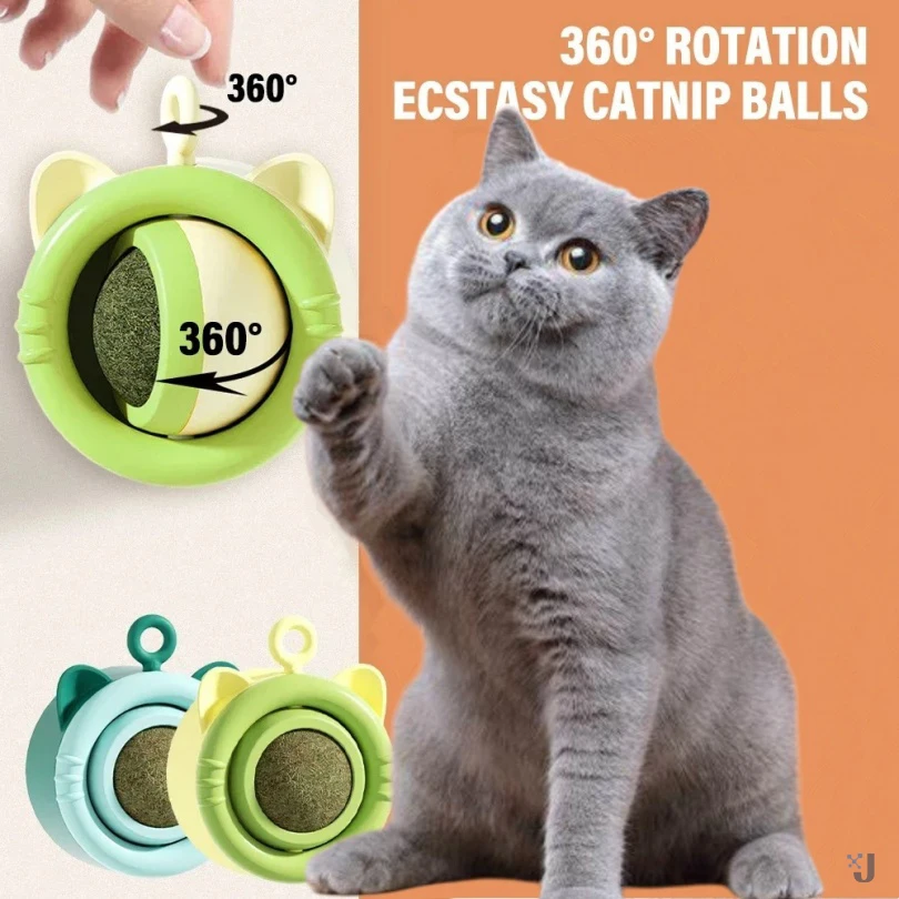 Cat Licking LeCat Mint Ball Supplies Teeth Grinding Artifact — image 3