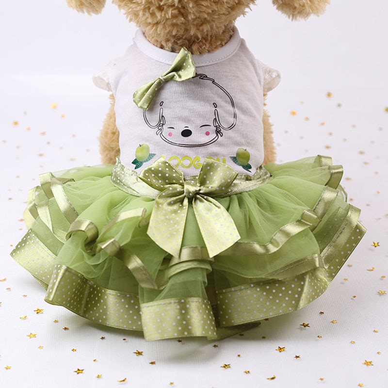Ropa de Perro Vestidos de Tutú para Perros Pequeños y Medianos Ropa de Mascotas para Canes Princesas — imagen 2