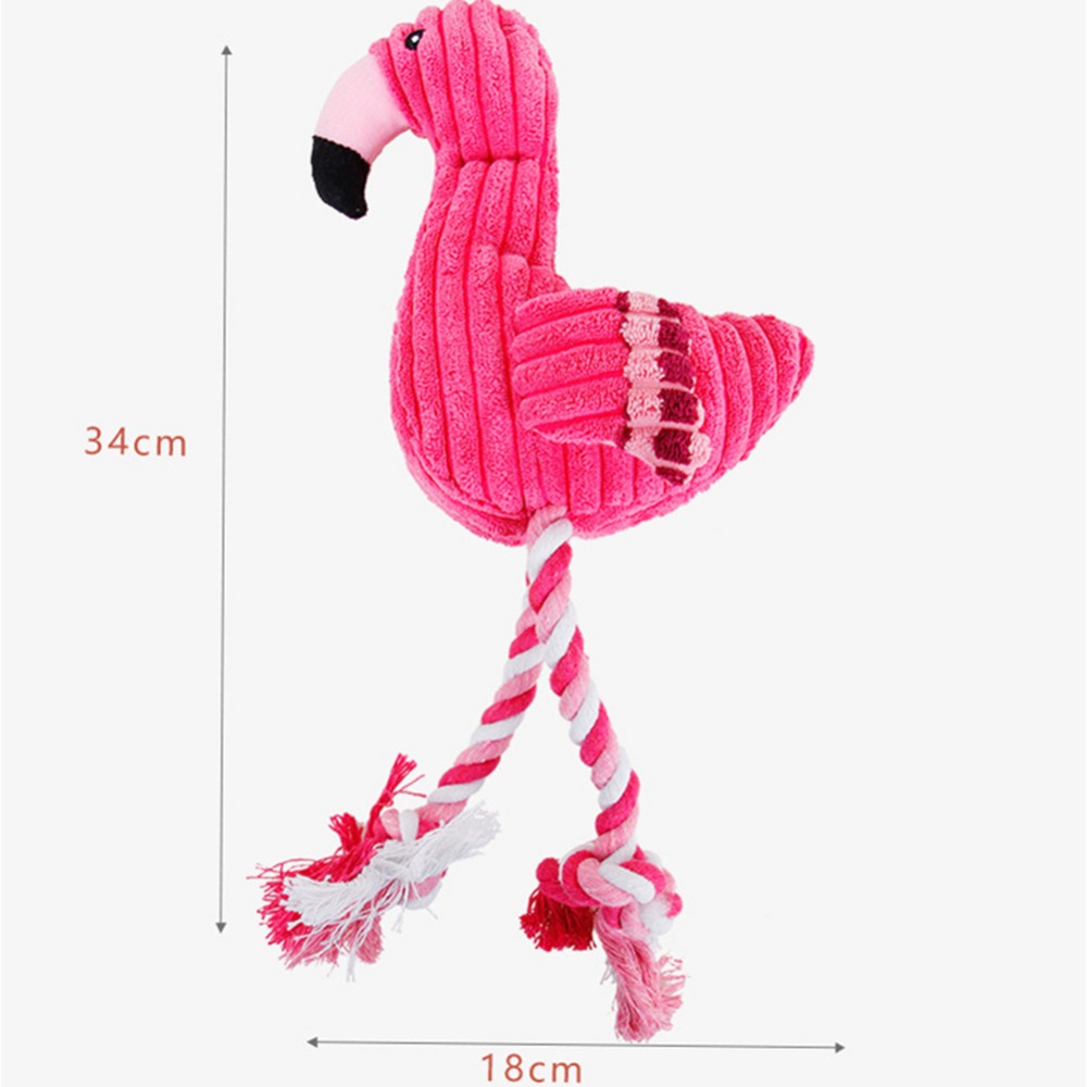 Juguete de Animal Plush para Entrenamiento y Limpieza Dental Canina — imagen 8