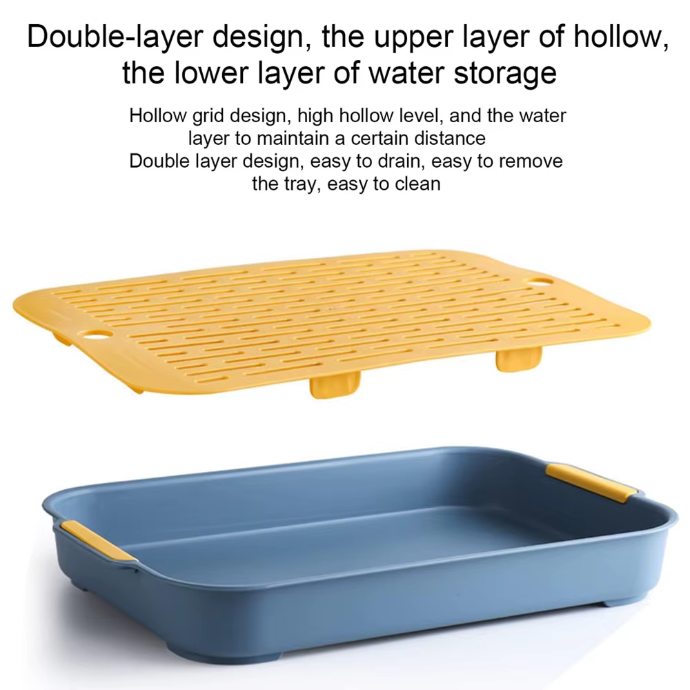 Caja de Lecho para Conejo y Pequeños Animales - Baño para Ferretes, Hamsters, Gatos, etc. — imagen 4