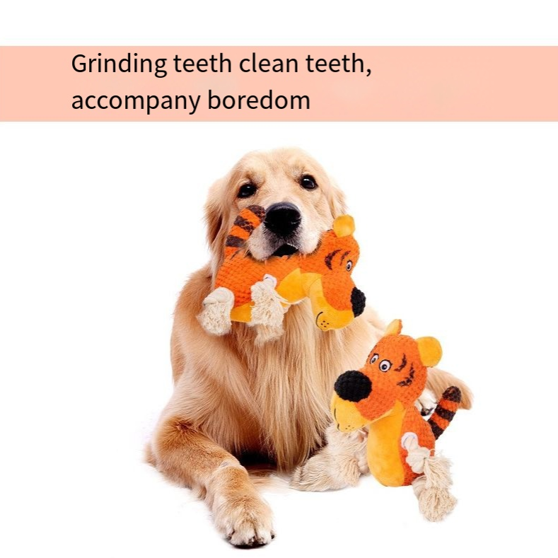 Juguetes de voz para perros para aliviar la aburrimiento juguetes para gatos y perros para cachorros entrenamiento para perros grandes con dientes que muelen — imagen 4