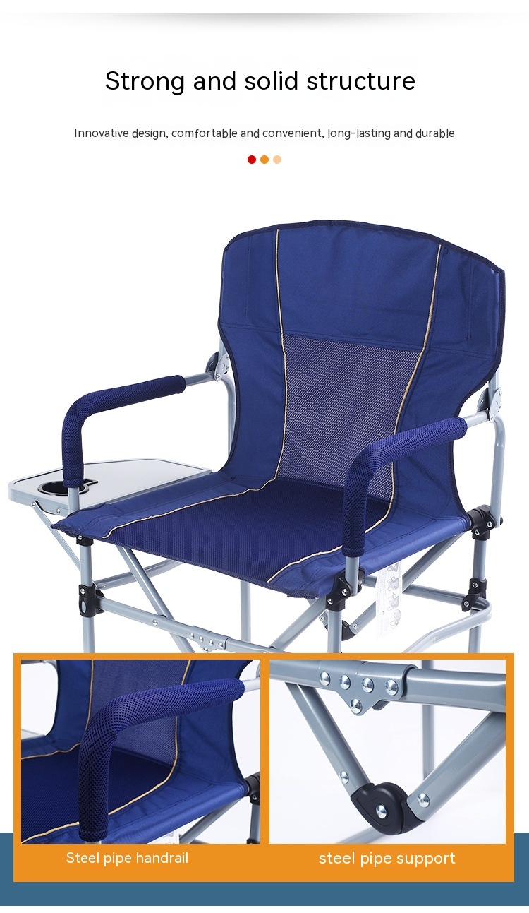 Silla de Camping, Pesca y Playa Reclinable Plegable — imagen 7