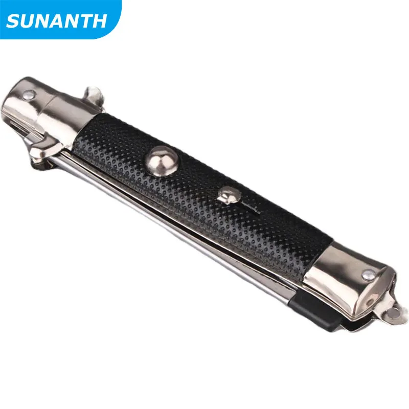 Folding Spring Comb Mens Womens Beauty Handmade Folding Pocket Clip Hair Moustache Beard Comb For Barbershop Pet Modelling
