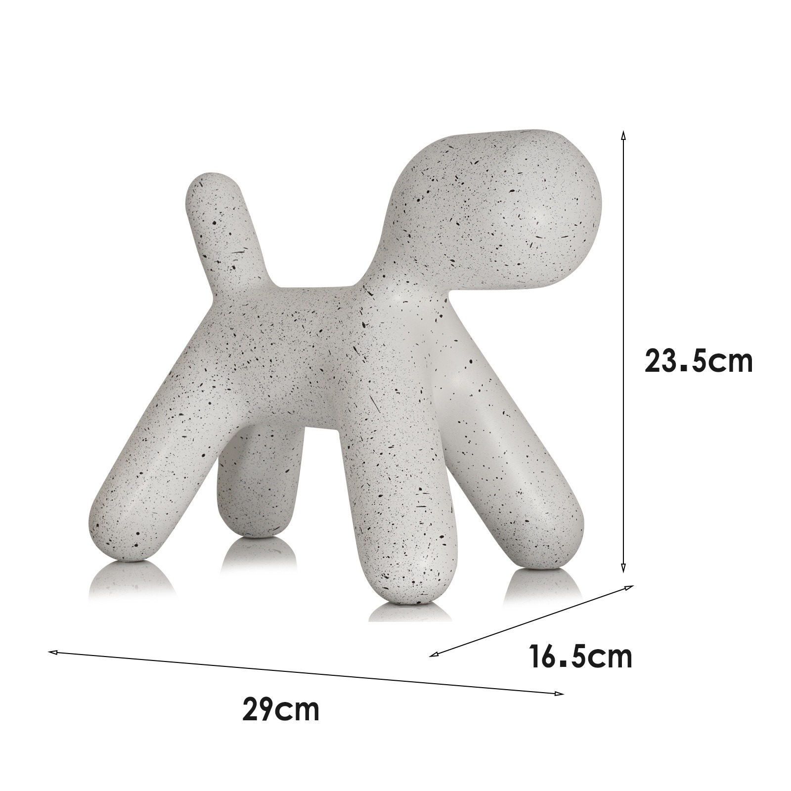 Large spotted dog resin decorative ornaments — image 3