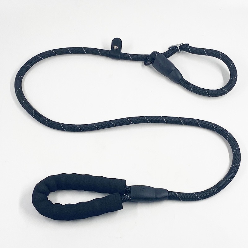 Pet P-chain reflective traction rope, dog chain explosion-proof impact traction belt, not limited to walking dog rope — image 6
