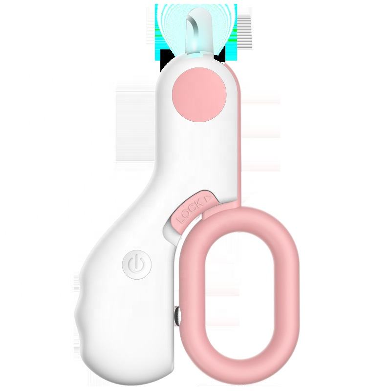 Pet Scissors Cat Nail Clippers Dog Nail Clippers LED Blood Line Pet Nail Clippers — image 1