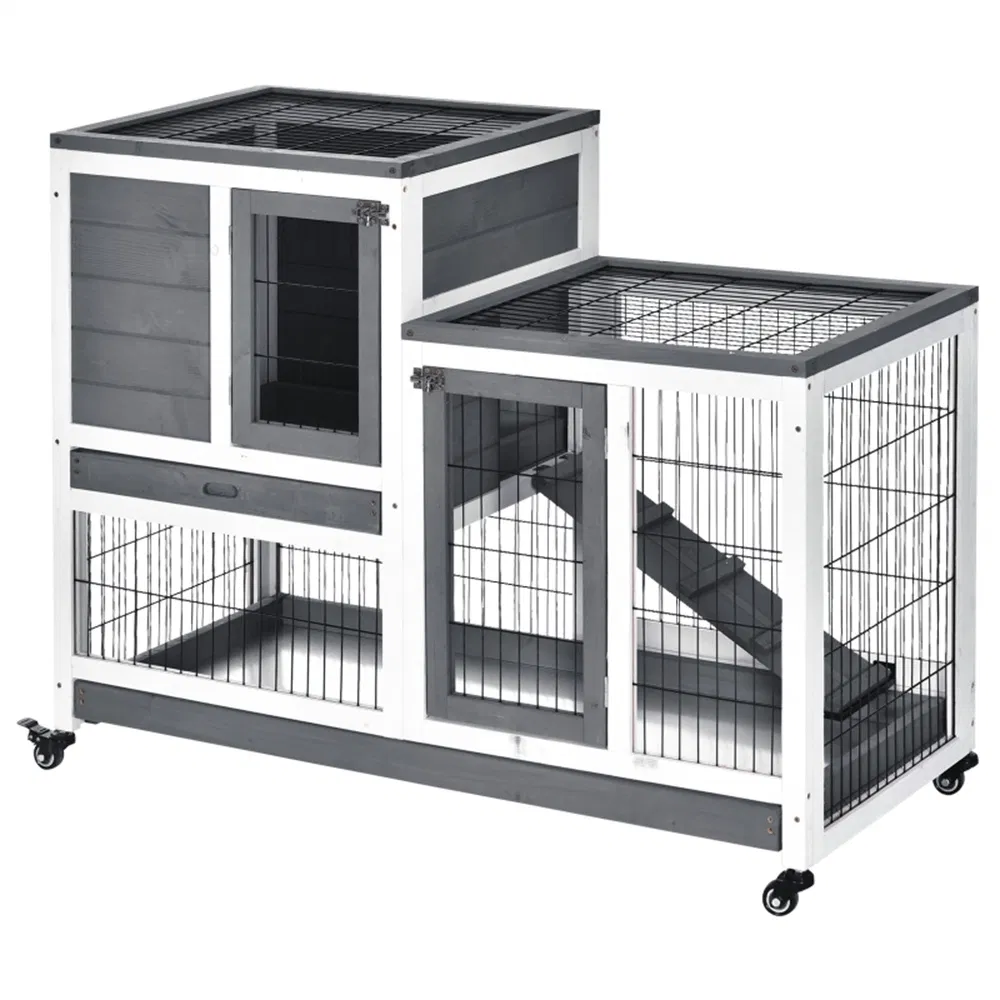 Wooden Rabbit Cage — image 1