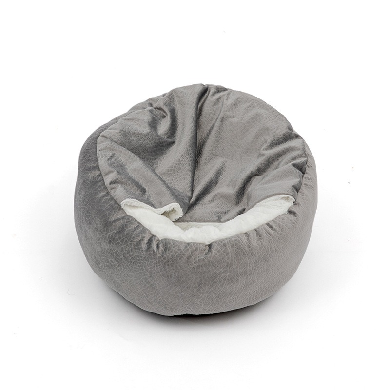 Cama de Gato Plush Super Suave Completa para Dormir en Paz, Caja Donut Limpiable para Todos los Gatos — imagen 9