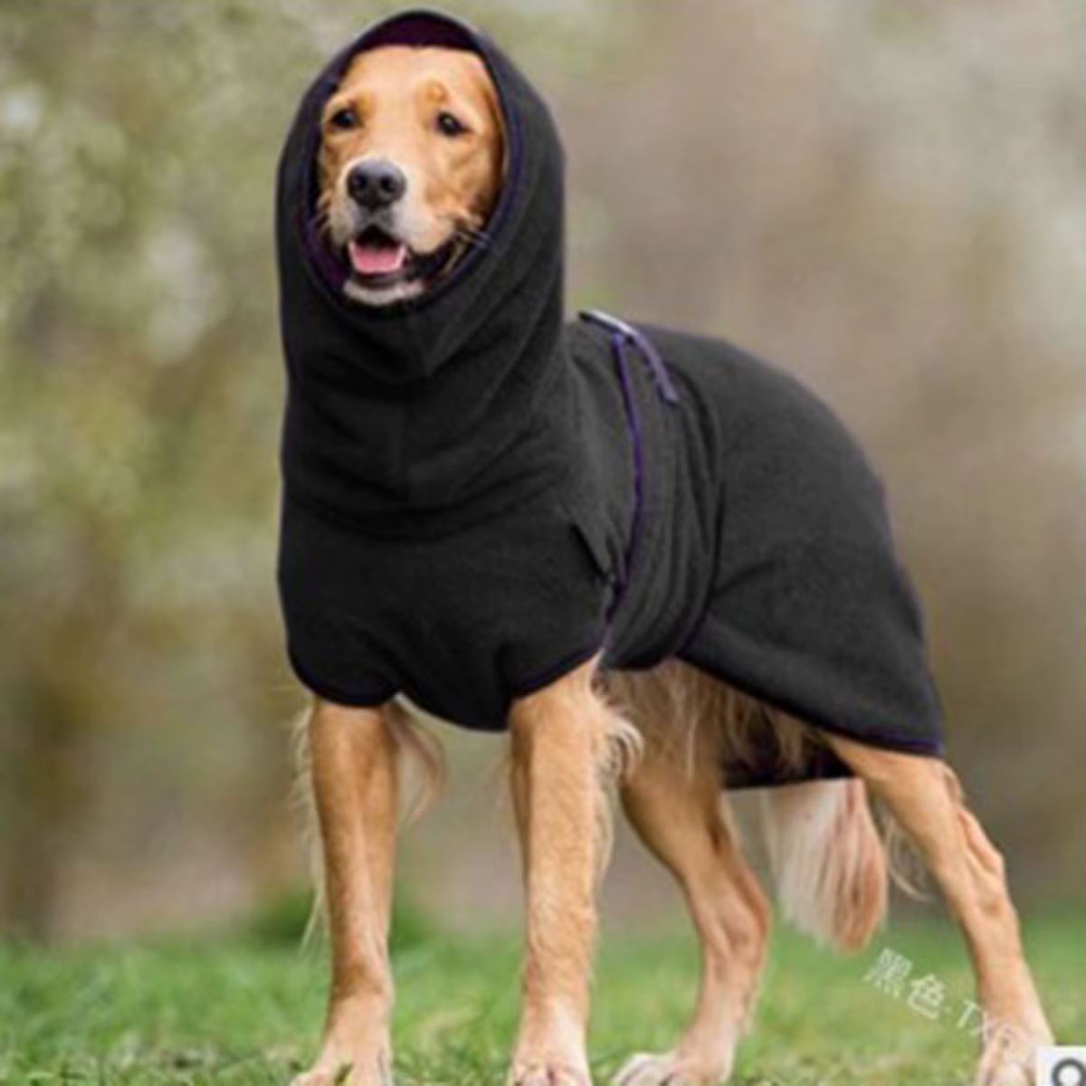 Generic Dog Winter Coat for Whippet, Greyhound Cosy Fleece Jumper, Jacket Lurcher and Clothe with Warm Lining, Adjustable Band M — image 1