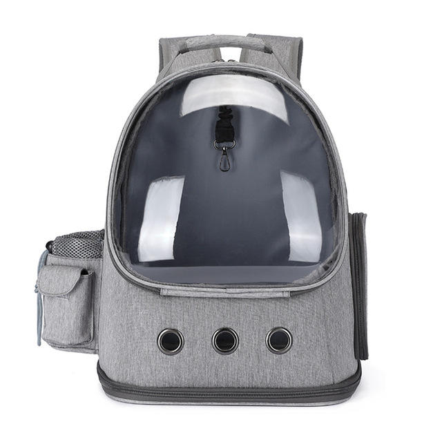 Pet Space Cat Backpack Fashion Transparent Breathable Cat Bag Dog Bag Folding Pet Bag — image 8