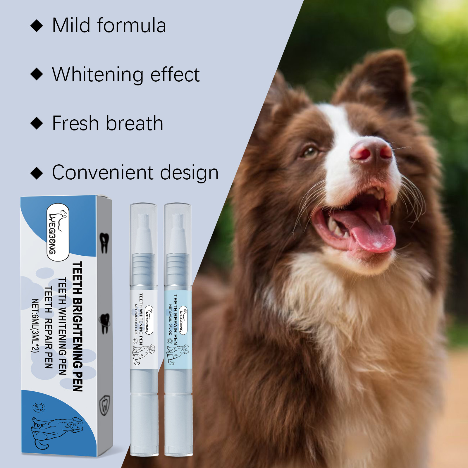 Kit de Pintura Dental para Mascotas - Eliminador de Placas y Manchas — imagen 5