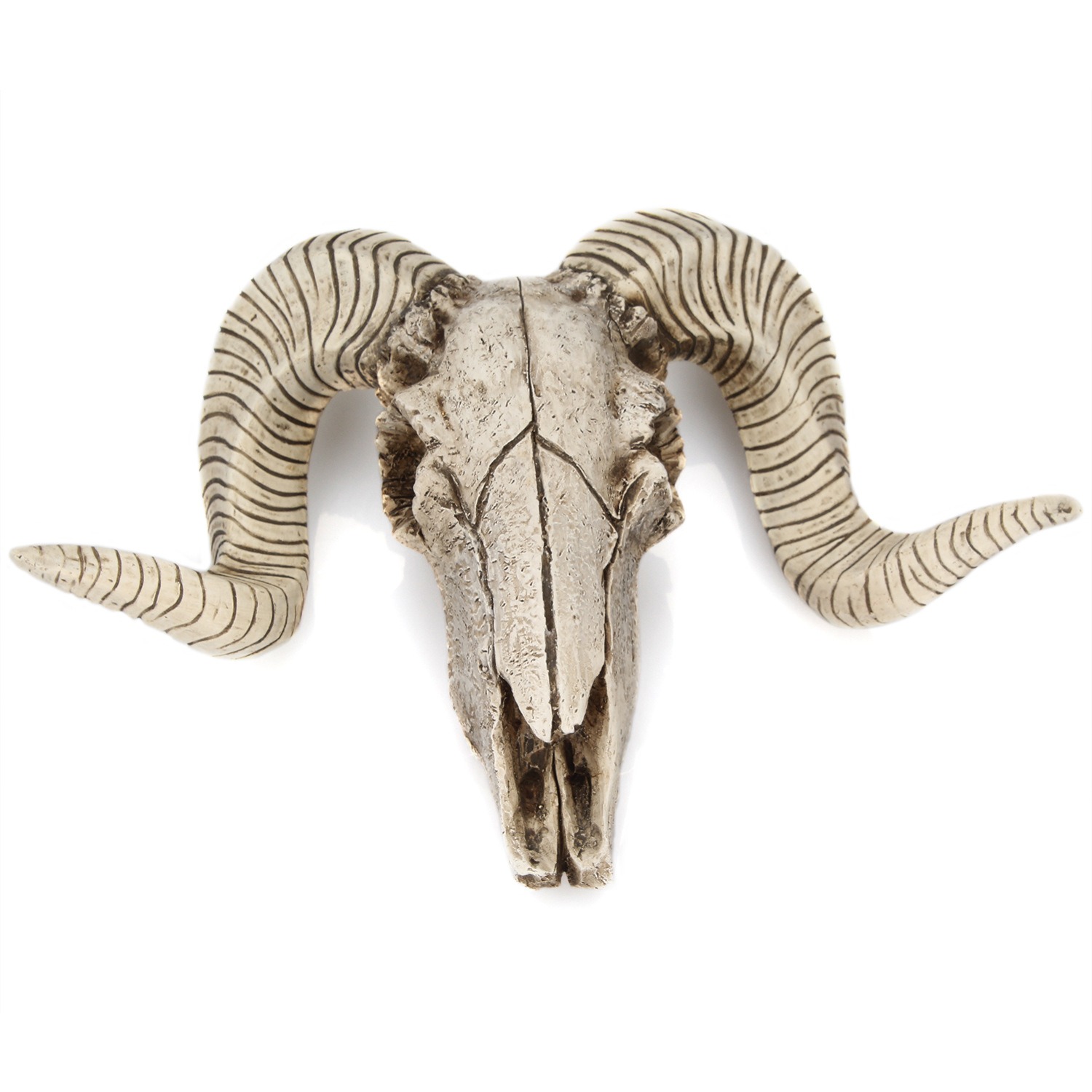 Sheep Horn Skeleton Wall Hanging Creative Home and Living Room Decoration Vintage Resin Crafts — image 6