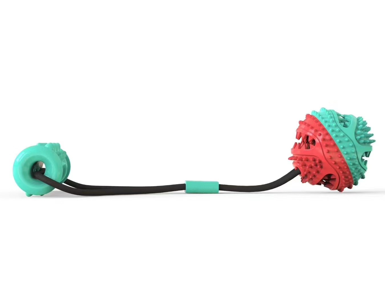 Pet Supplies Toy Combination Pull Rope Training Molar Bite Resistant Ball Dog Toy — image 3