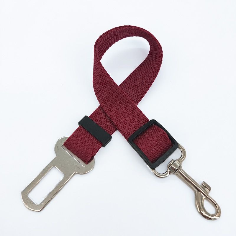 Productos para mascotas, cinturón de seguridad automático ajustable, correa de tracción, cinturón fijo de seguridad para perros en el auto — imagen 3