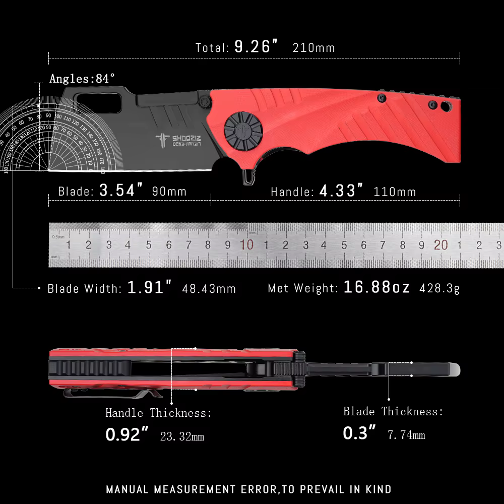 STRIDER MFS TRIBUT NEW HAN317 Knife Linen Handle Folding Blade Knife Outdoor Climbing Hunting Tactics Survival Jungle Rescue — image 2