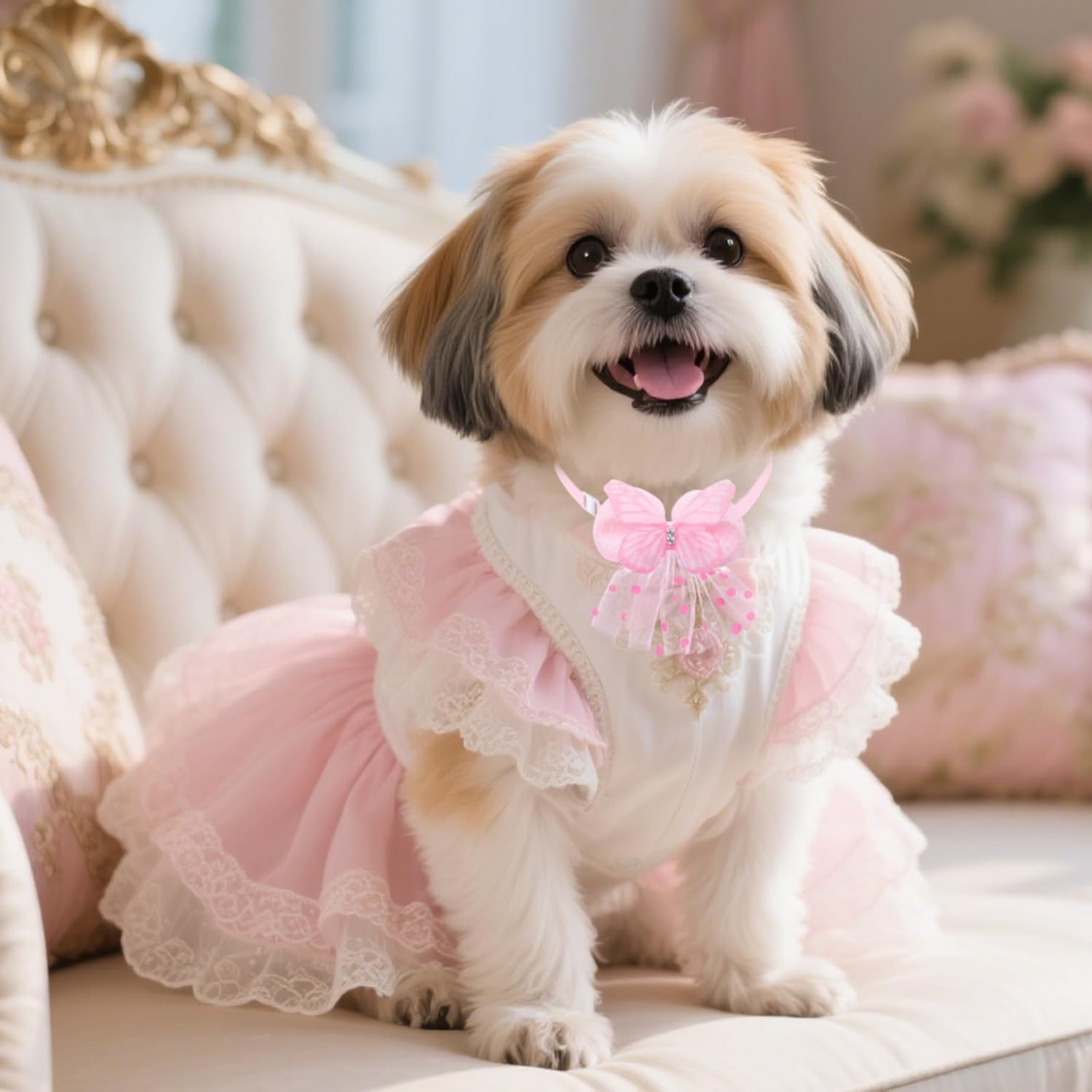 20 Piezas de Collares Lindos para Perros, Accesorio de Aseo para Cachorros y Gatos de Raza Pequeña — imagen 2