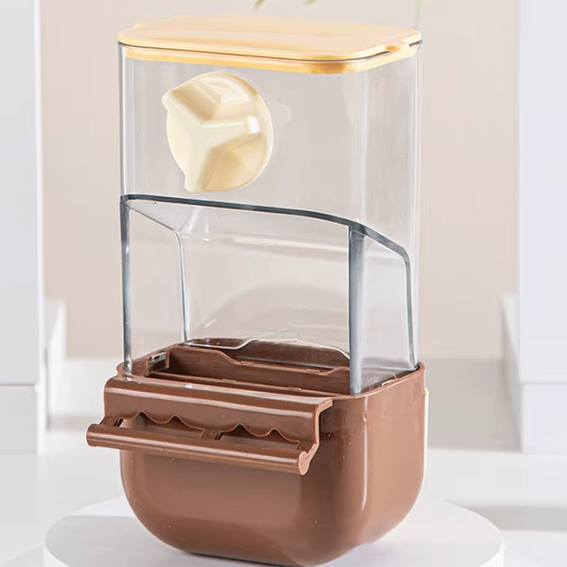Comederos Automáticos para Aves de Interior, Herramientas de Alimentación, Contenedor Dispensador para Jaula de Loros, Set de Alimentación Plástico Atornillable — imagen 6