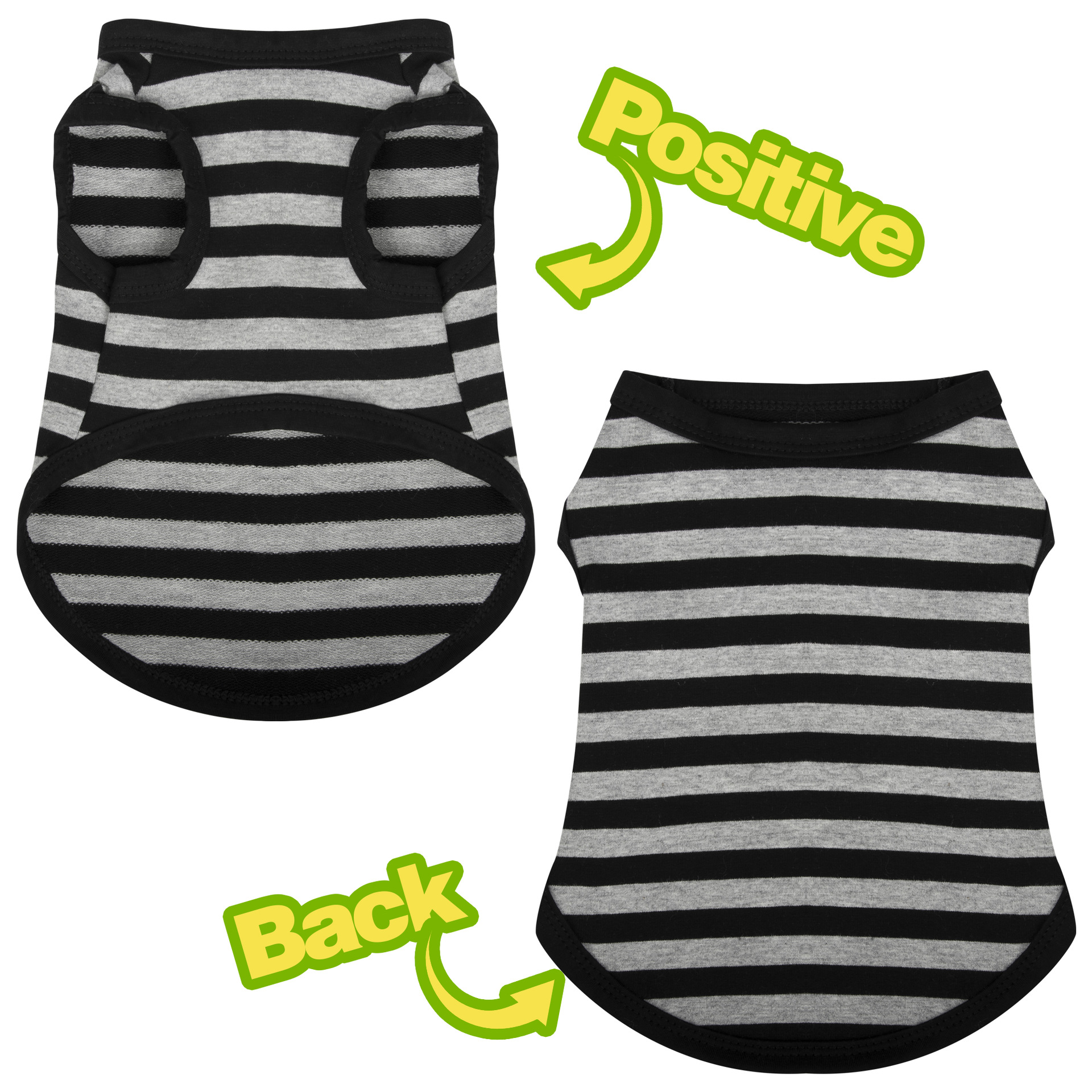 Vestido de Verano de Coton Ligero con Rayas para Perros — imagen 6