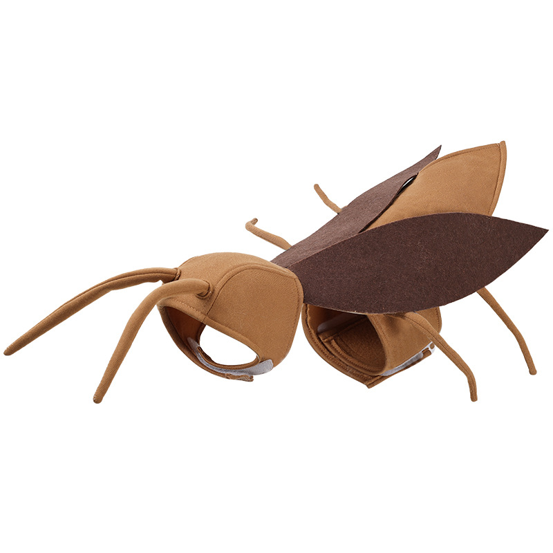 Disfraz de transformación divertido para mascotas - Insecto cucaracha o gato para Halloween — imagen 6