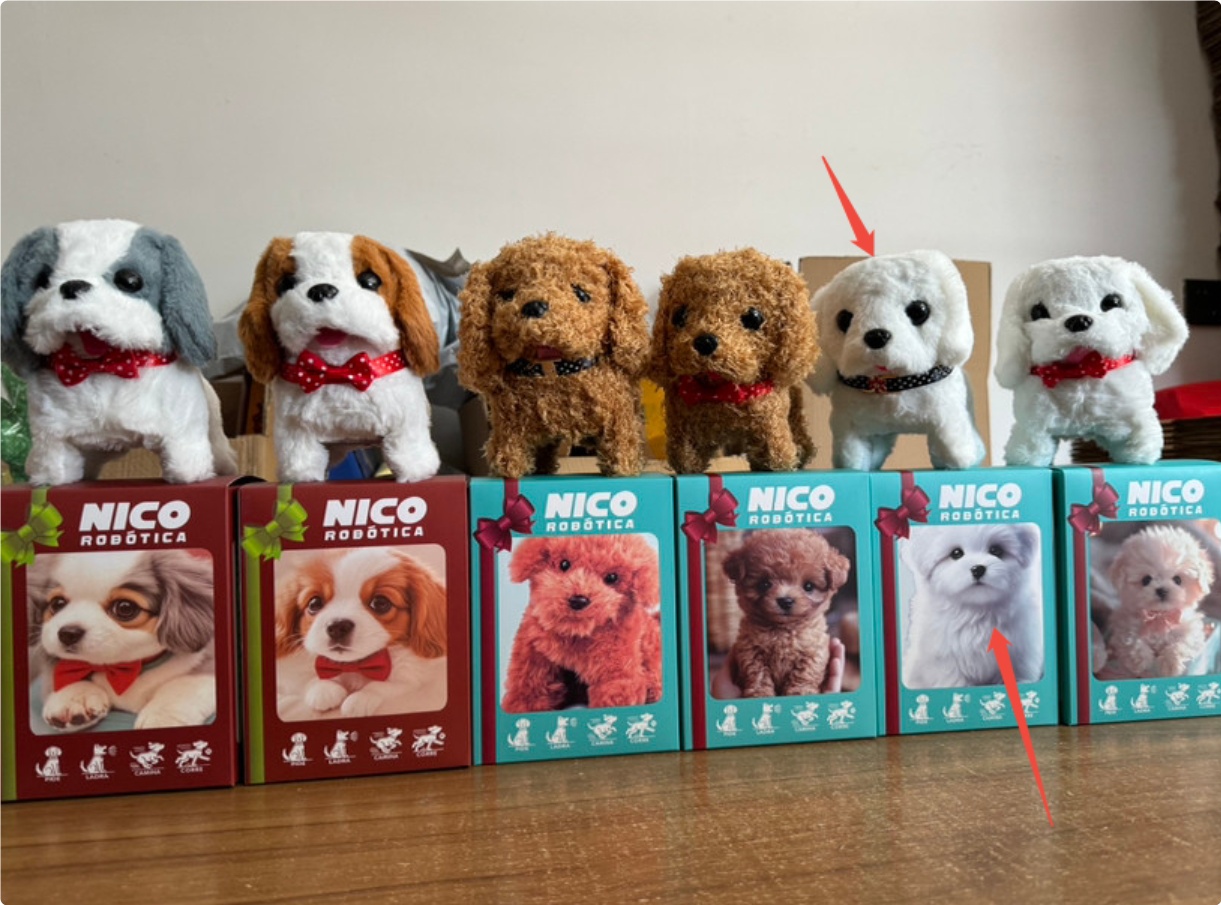 Perro Robot Plush de Tamaño Reducido — imagen 21