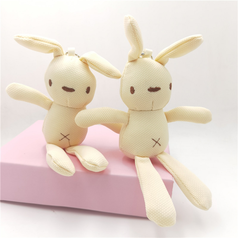 Korean Velvet Wishing Rabbit Bouquet Rabbit Corn Rabbit Doll Valentine's Day Bag Accessories Plush Rabbit Hand Gift — image 4