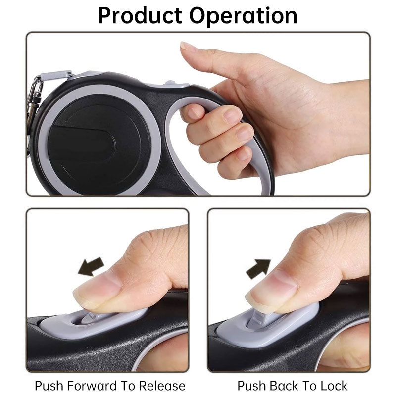 Retractable Dog Leash (5m/8m, 50kg capacity) – Adjustable, durable, for small/big dogs (walking, hiking) — image 11