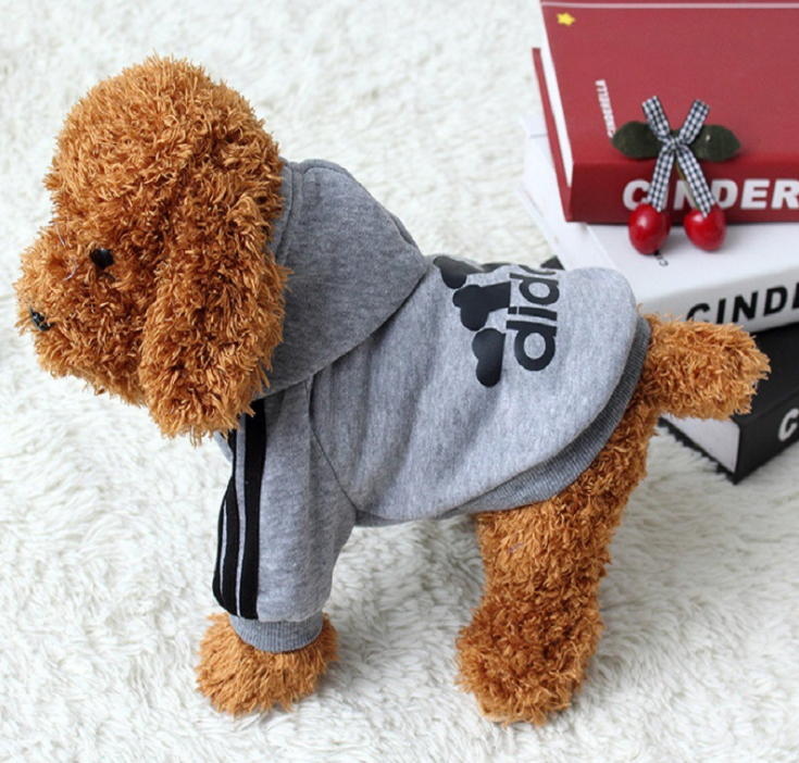 Pet Dog Clothes For Large Dogs French Bulldog Dog Hoodies Winter Clothes — image 7