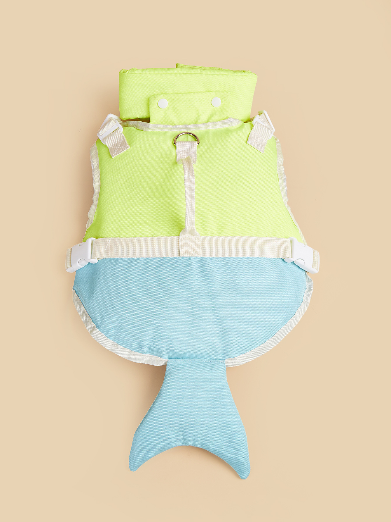 Pet Dog Life Jacket with Adjustable Neck Collar, Floating Vest for Swimming Outdoor Activities — image 7