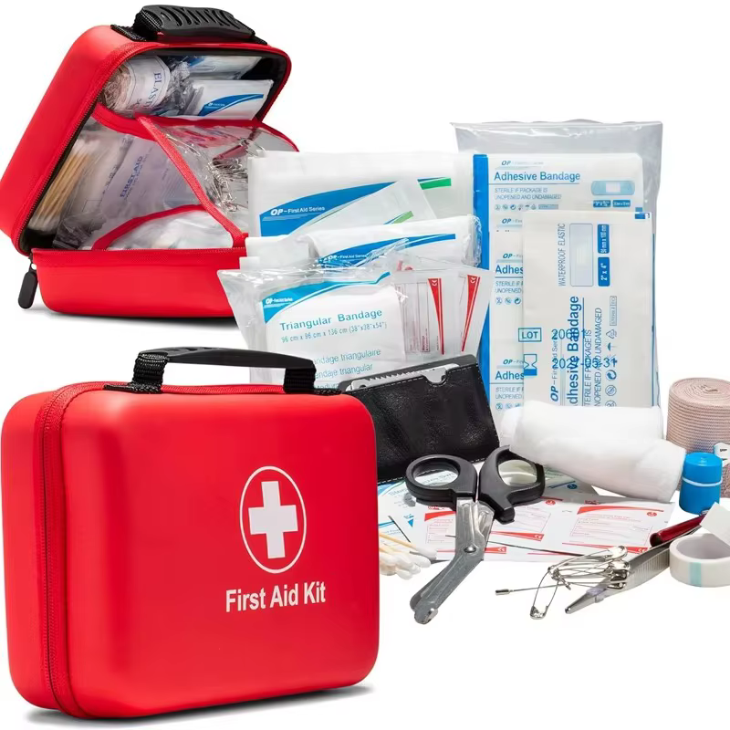 Portable First Aid Kit For Outdoor Adventures, Hiking, Car Traveling, And Camping (First Aid Kit Does Not Include Medication) — image 1