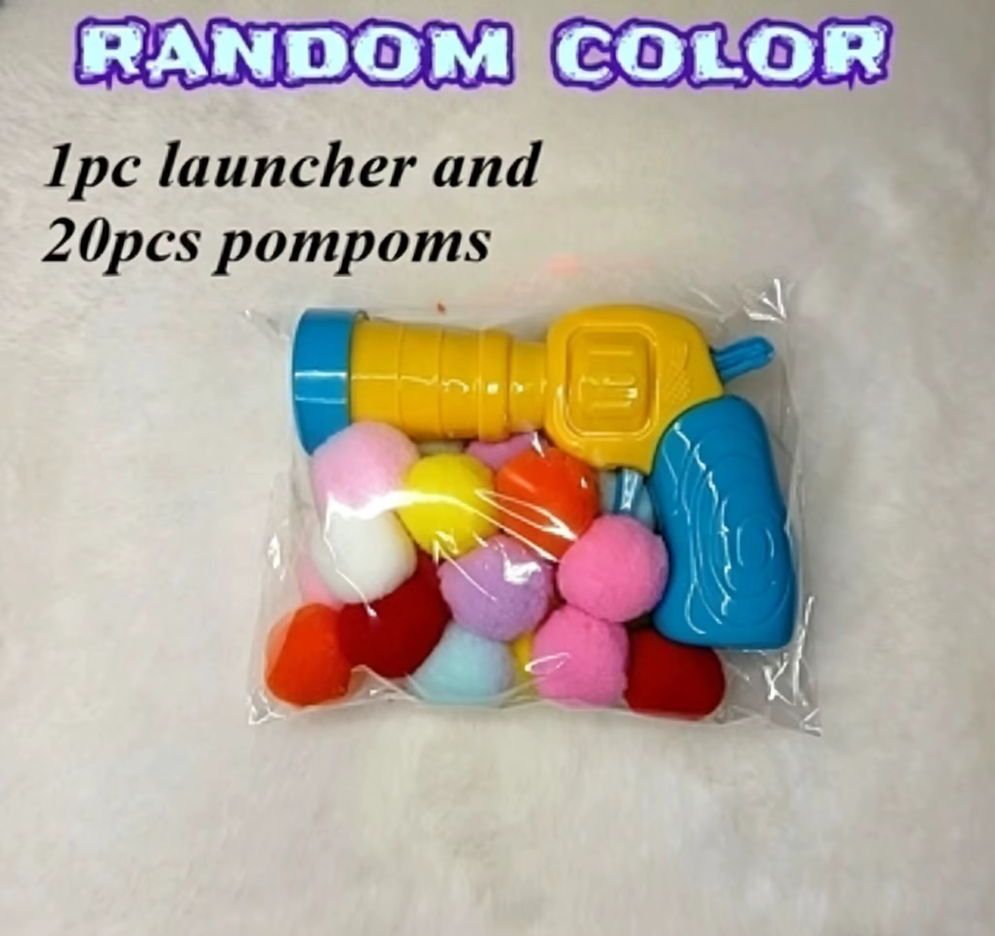 Set de juguetes para gatos de 21 piezas: incluye 1 transmisor y 20 pelotas de peluche de colores aleatorios, perfecto como juguete interactivo para gatos de interior — imagen 5