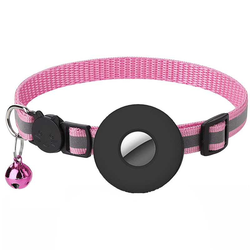 Airtag Cat Collar Airtag Pet Collar With Bell Airtag Reflective Collar — image 7