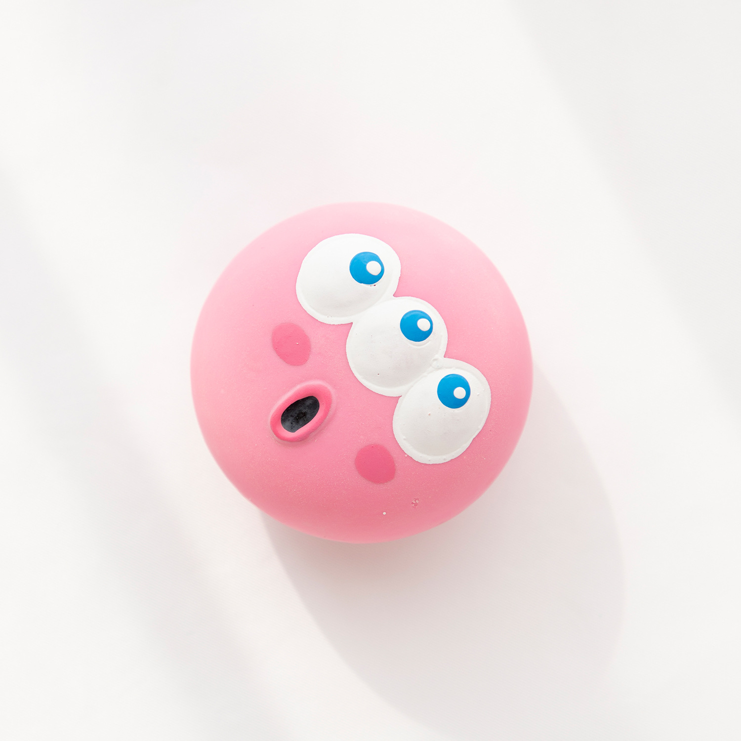 New Cute Cartoon Big Eyeball Dog Vocal Gnawing Toys Environmentally Friendly Vinyl Interactive Pet Toys — image 4