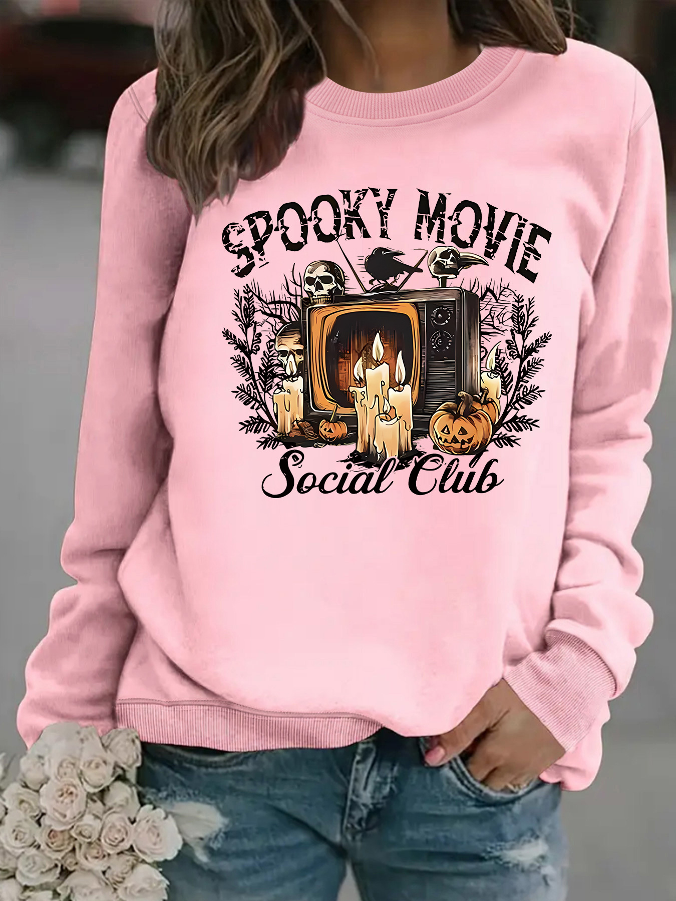 Crow base long sleeved hoodie — image 8
