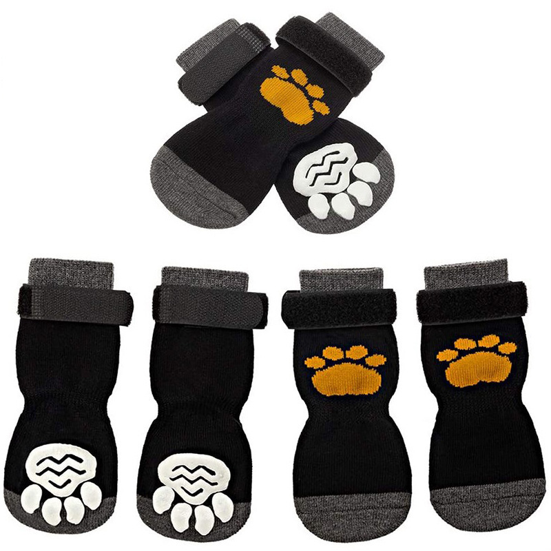 Pet socks foot covers cat and dog socks outdoor anti slip and waterproof shoes socks — image 7